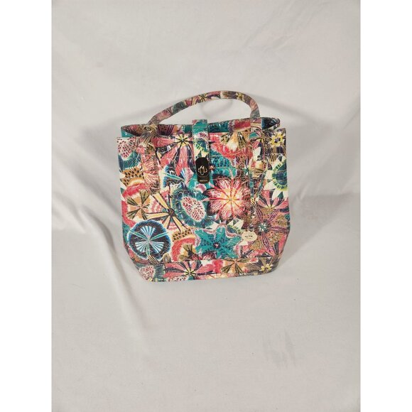 Brahmin Fiora Desert Bloom Melbourne Genuine Leather Bucket Bag - Picture 1 of 13